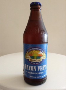 Green flash brewing co rayon vert Belgian style pale ale