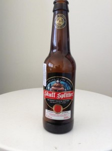 The Orkney brewery orcadian ale Skull splitter